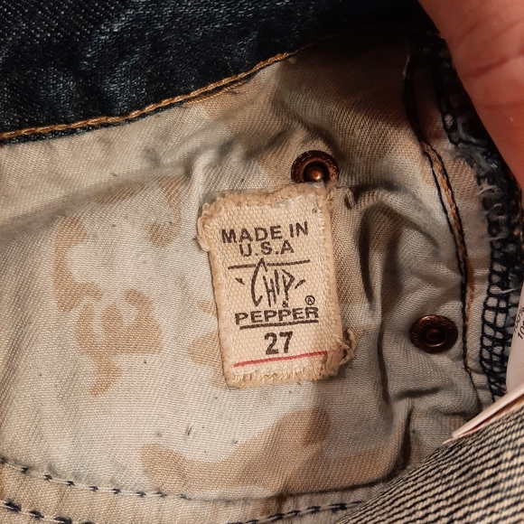 Chip and Pepper Sweetheart - Frog Creek Jeans Size 27 NWT - Picture 4 of 16